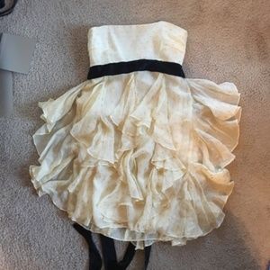 $795 Milly Silk Ruffle Dress 4 Spell Gypsy S